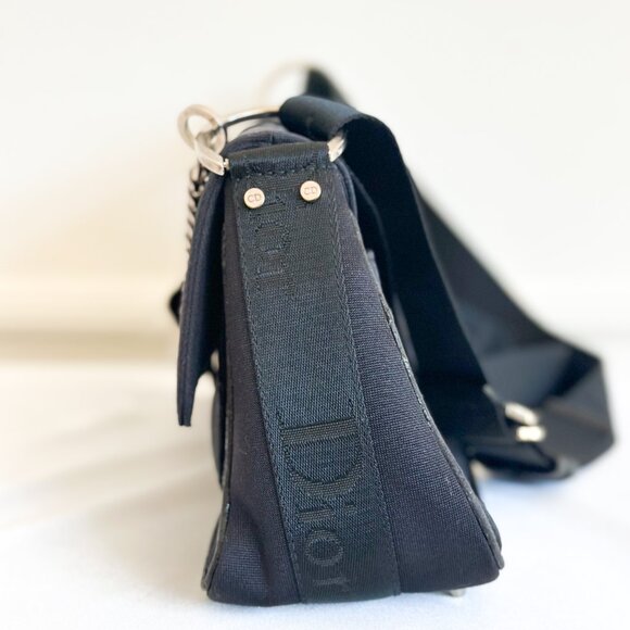 Christian Dior Navy Nylon Bag - Picture 7 of 16